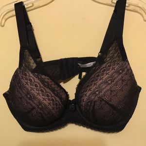 Black and Lace Bra 38DDD